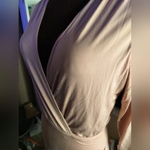 NWOT Lovers + Friends Maxi LS Dress